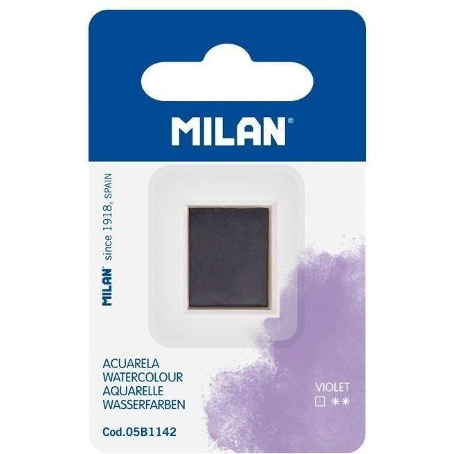 Milan, Colore + Vernice per fai da te, Lila MILAN-Aquarellfarbe in Würfeln