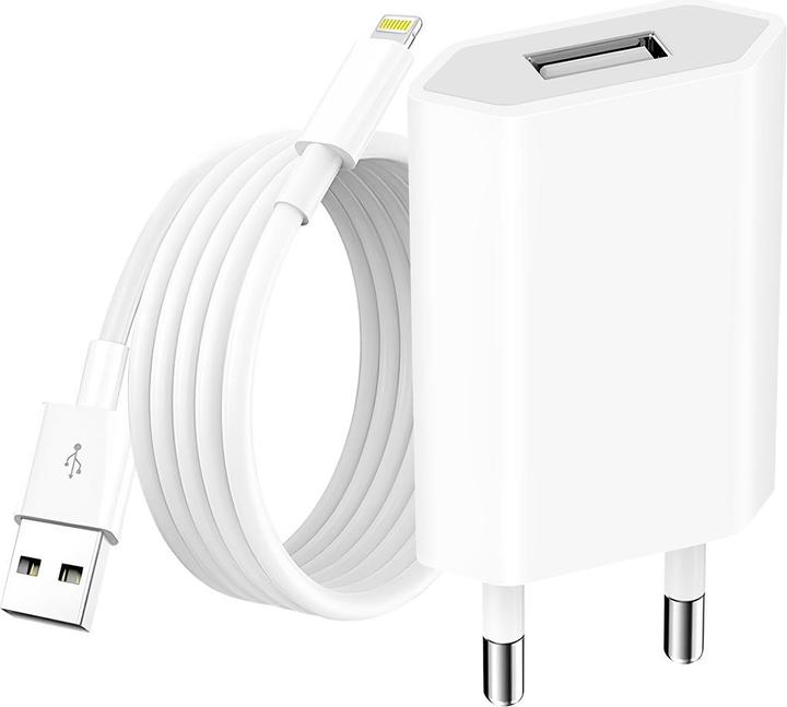 Produktbild Avizar USB-Netzteil + Lighning auf USB-Kabel (5000 W)