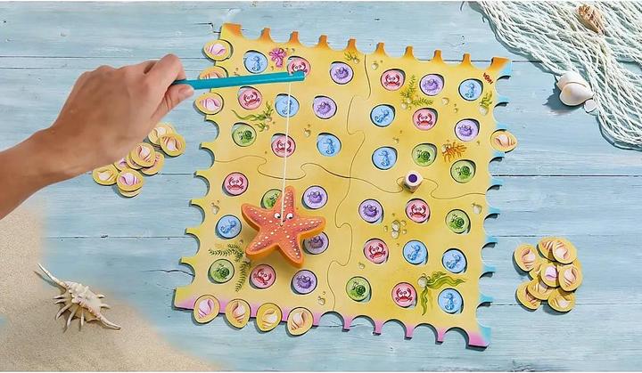 Actual product image Haba Seebastian Seestern (German, 2 - 4 Players)