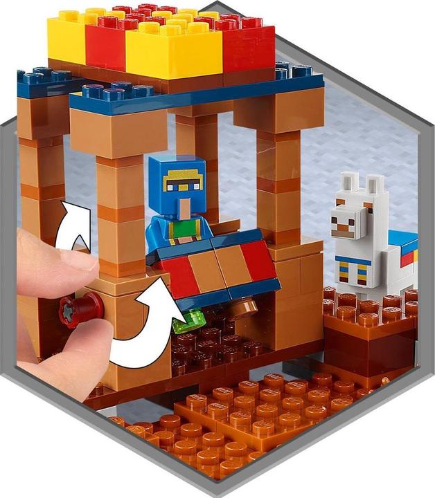 Actual product image LEGO The trading place (21167, LEGO Minecraft)