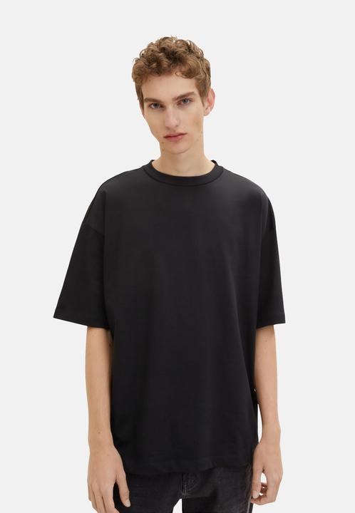 Actual product image Tom Tailor Oversized T-shirt with a round neckline made from cotton jersey (XL)