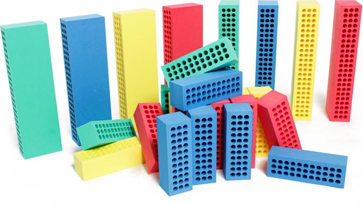 Produktbild BlockX Schaumstoffblock-Set Baukastenset mit Tasche