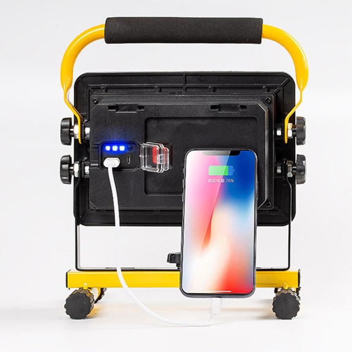 Produktbild Werkstein LED Handscheinwerfer + Powerbank Flutlicht (5000 lm)