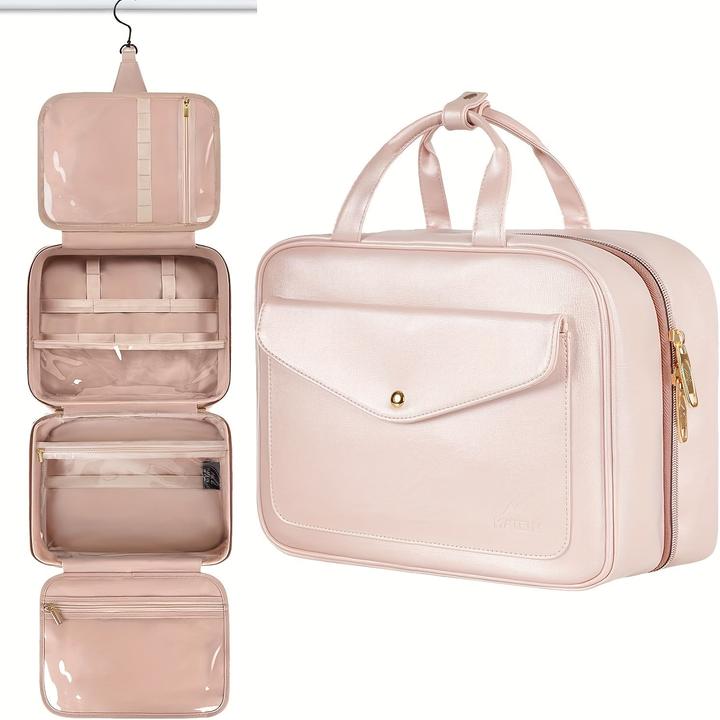 Image du produit Only-Bags.Store Trousse de toilette, sac de 9 litres avec poignée en métal, grands sacs à cosmétiques, plusieurs (9 l)