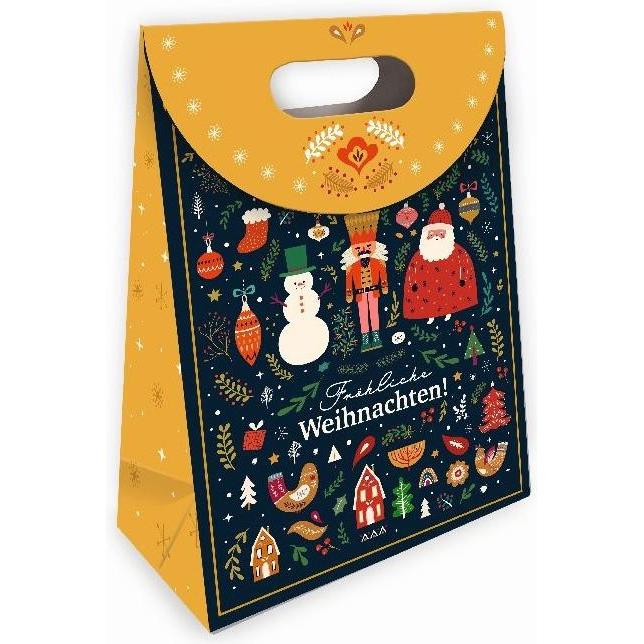 Trötsch, Geschenkverpackung, Tasche Nussknacker klein mehrfarbig (Geschenktüte, 1 x)