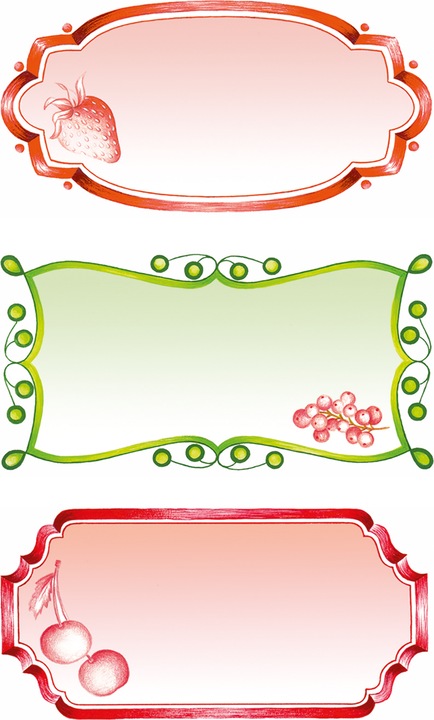 Image du produit Z-Design Etiquettes pour confiture