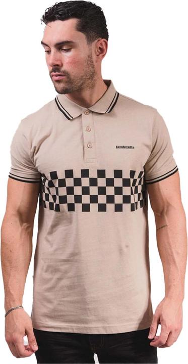 Produktbild Lambretta SS25 Poloshirt Mit kontrastfarbenen Streifen (XL)