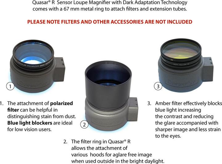 Produktbild Visible Dust Quasar R 5x Dark Adaption Sensor Lupe