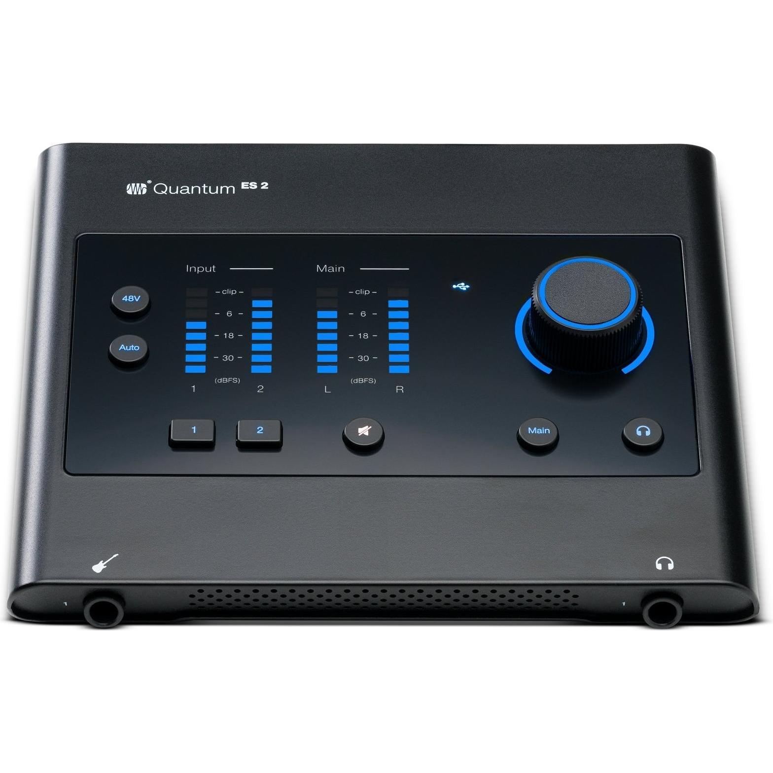 PreSonus Quantum ES 2 (USB), Audio Interface, Schwarz