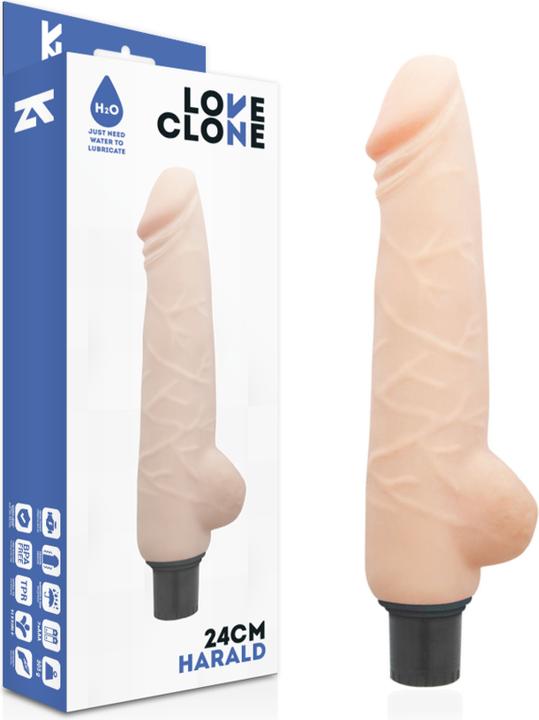 Image du produit Love Clone Loveclone Harald Vibrateur Autolubrifiant 24cm