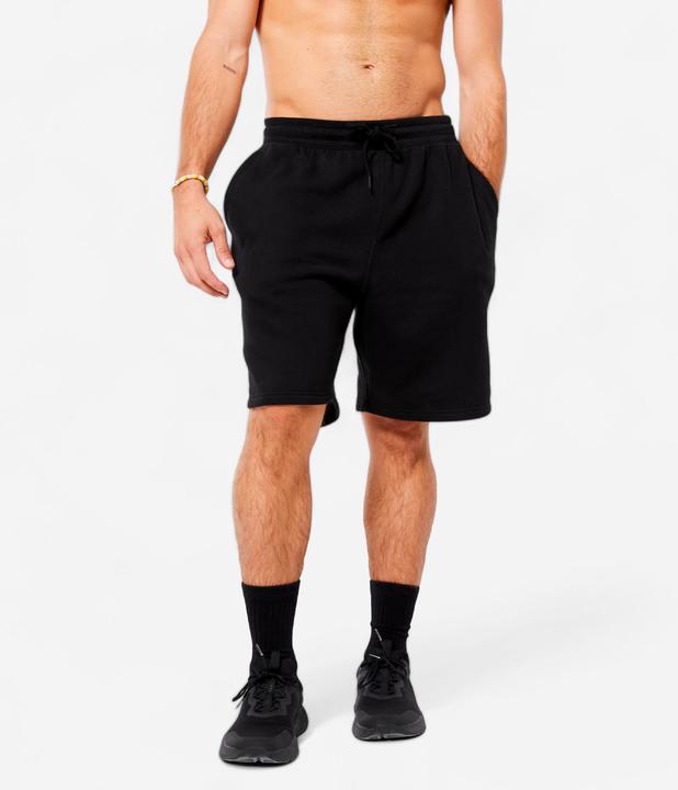 Actual product image Domyos Shorts men cotton - black (3XL)