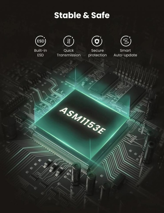 Produktbild Ugreen USB-C auf SATA 3.0 Adapter