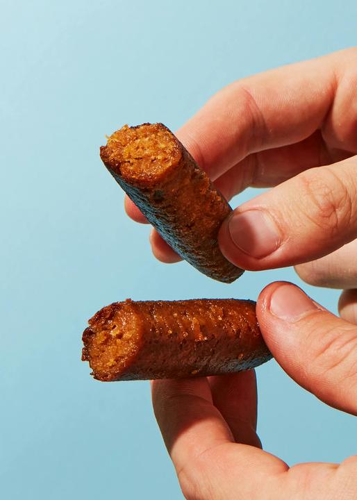 KoRo Veganes Bio-Erzeugnis nach Art einer Bratwurst, auf Basis von Seitan, grob (230 g)