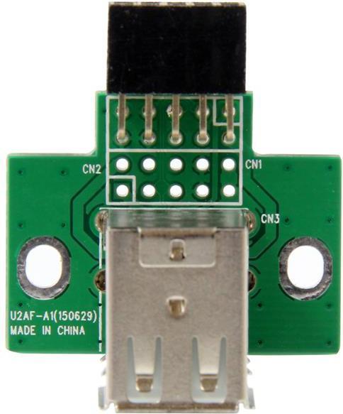 Image du produit StarTech Câble De Carte Mère 2 Ports USB (0.13 m, USB 2.0)