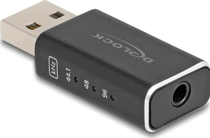 Delock USB Gaming DAC 24 Bit / 96 kHz High Res Audio (USB 2.0, USB)