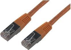 Produktbild MCL FCC6BM-1M/O Netzwerkkabel Orange (F/UTP, CAT6, 1 m)
