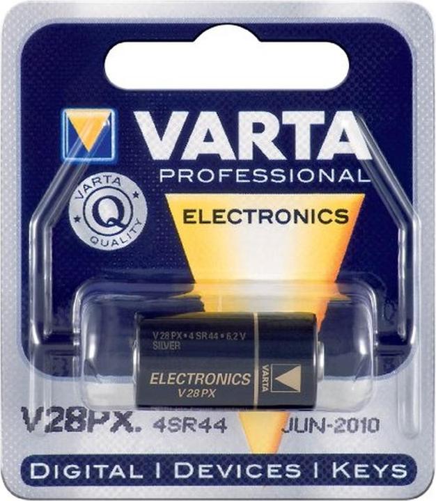Actual product image Varta Electronics V28PX (1 pcs., SR44, 145 mAh)