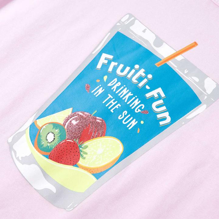 Immagine prodotto vidaXL T-shirt per bambini rosa pallido 128,Materiale: 95 % cotone. 5 (128)