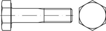 Produktbild Peiner Sechskantschraube EN 14399-4 M 20 x 130 10.9 feuerverzinkt (1 Schraube pro Stück)