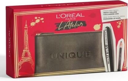 Produktbild L'Oréal Paris L'Oreal Paris Atelier Pouch Set mit Mega Volume Mascara und Bleistift (Make up set)