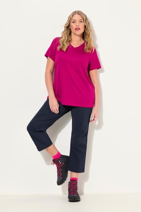Immagine prodotto Ulla Popken Pantaloni funzionali a 7/8 ad asciugatura rapida con cintura comoda (44)