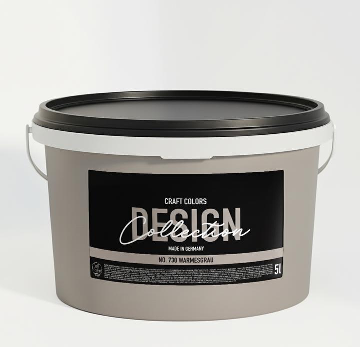 Craft Colors Wall colour noble matt (Warm grey No. 730, 5 l)