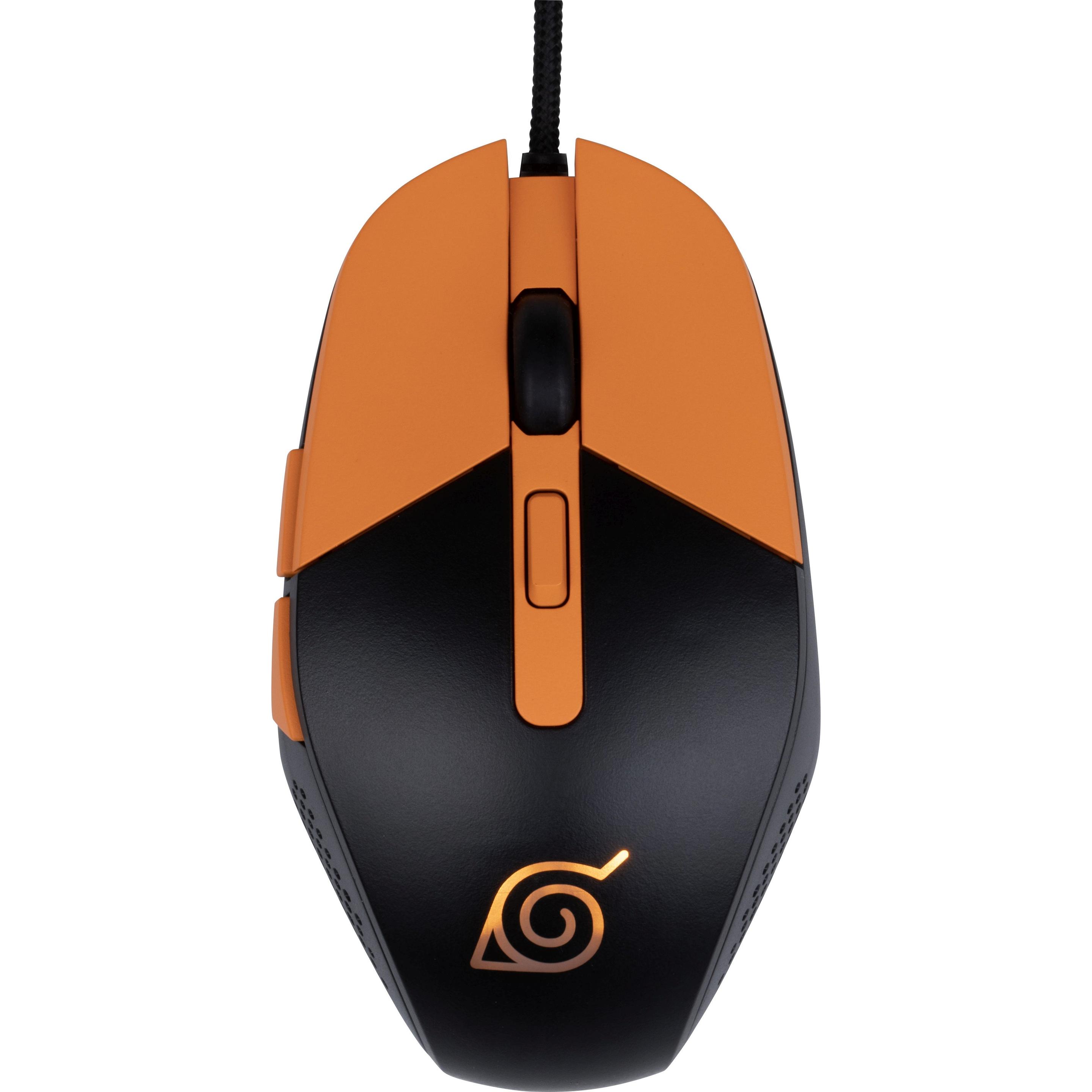 Konix Naruto Shippuden Gaming Mouse Naruto (Kabelgebunden), Maus, Mehrfarbig