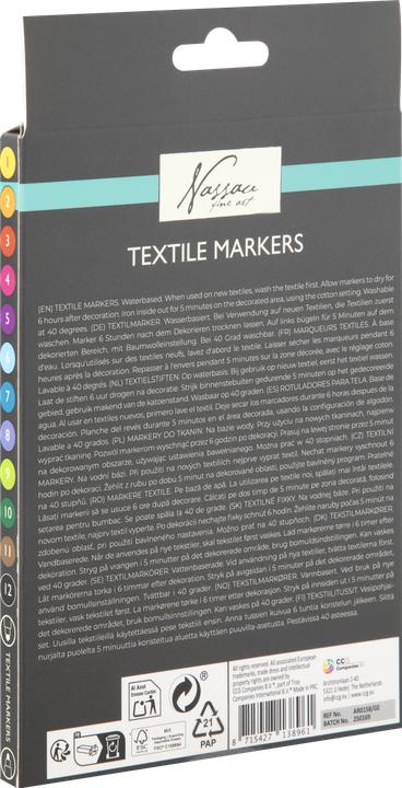 Image du produit Marqueur textile (12x)