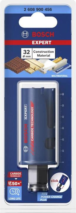 Immagine prodotto Bosch Professional Zubehör Sega a tazza EXPERT per materiali da costruzione, 32 x 60 mm (32millimetri)