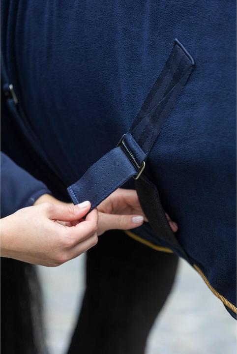 Productafbeelding Kerbl Fleecedeken RugBe Royal dark navy, 145cm (195 cm)