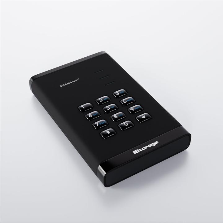 Actual product image iStorage diskAshur3 HDD 1TB - Black (1 TB)