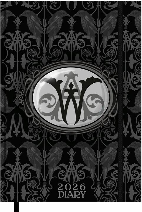 Pyramid Netflix TV Wednesday A5 Premium Diary 2026 (A5, 1 settimana / 1 pagina)