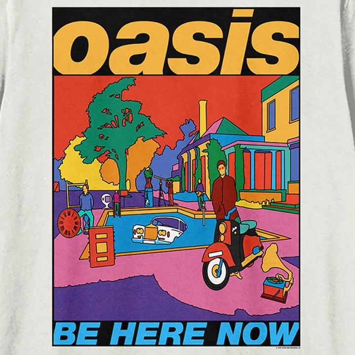 Immagine prodotto Amplified Be Here Now Maglietta Oasis Adulto Unisex (XS)