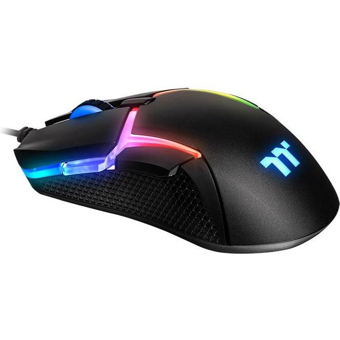 Thumbnail - Thermaltake Level 20 (Kabelgebunden), Maus, Schwarz