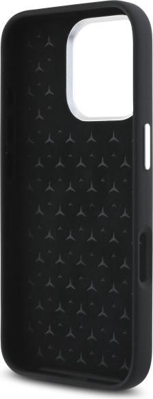 Actual product image Mercedes MEHMP16L23SUTTK iPhone 16 Pro 6.3" czarny/black hardcase Silicone Tonal Logo MagSafe (Apple iPhone 16 Pro)