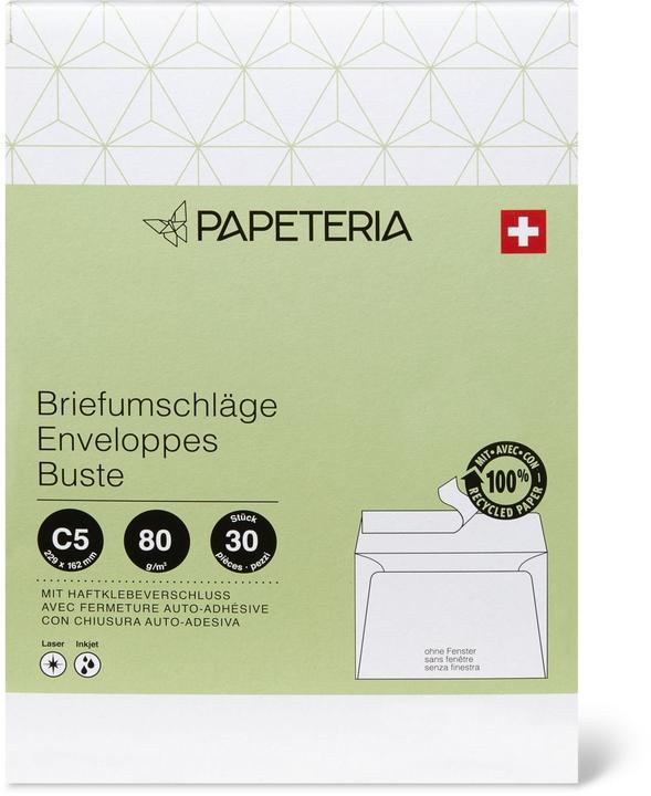 Actual product image Papeteria C5 (C5, 30 x)