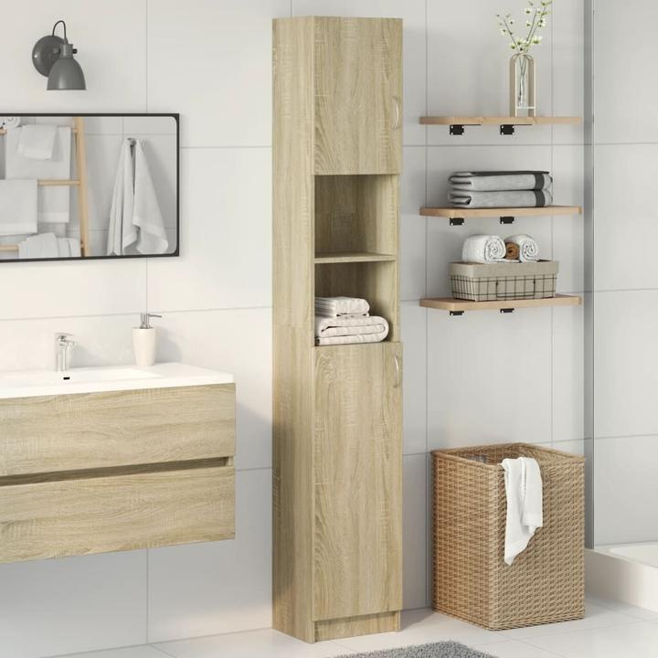 Produktbild vidaXL Badezimmerschrank (32 x 25.50 x 190 cm)