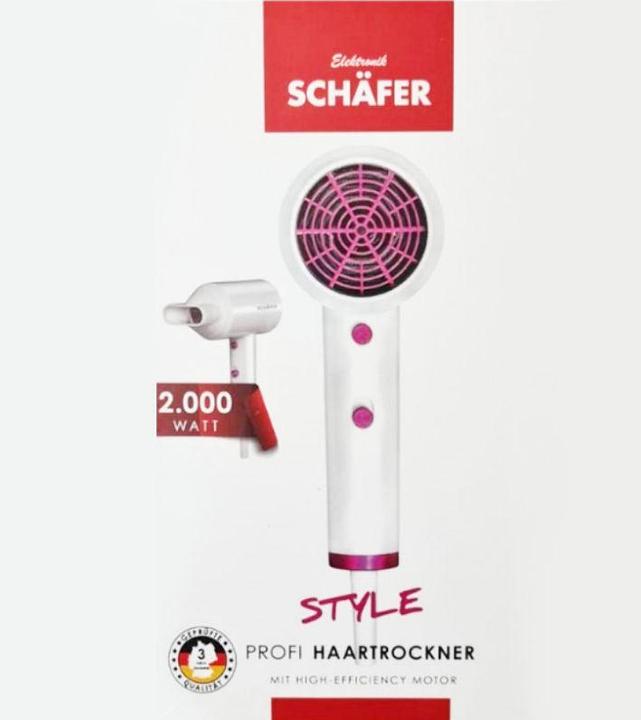 Immagine prodotto Schäfer IT-Systems Haartrockner Haarföhn Föhn Hairdryer (2000 W)