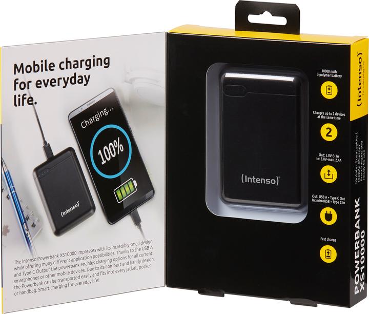 Produktbild Intenso XS 10000 (10000 mAh, 37 Wh)