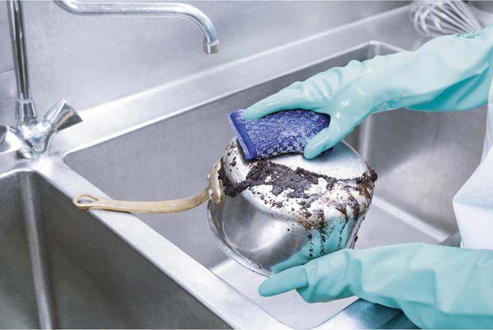 Produktbild Spontex Scheuerschwamm Superinox Pad Edelstahl 5St. (5 Stk.)