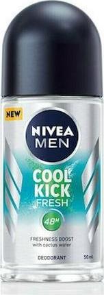 NIVEA Men Deo Cool Kick Fresh Roll-On - 50ml (Roll-on, 50 ml)