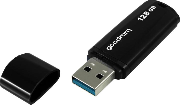 Produktbild Goodram USB-Stick 128GB UMM3 black USB 3.0 (128 GB, USB-A)