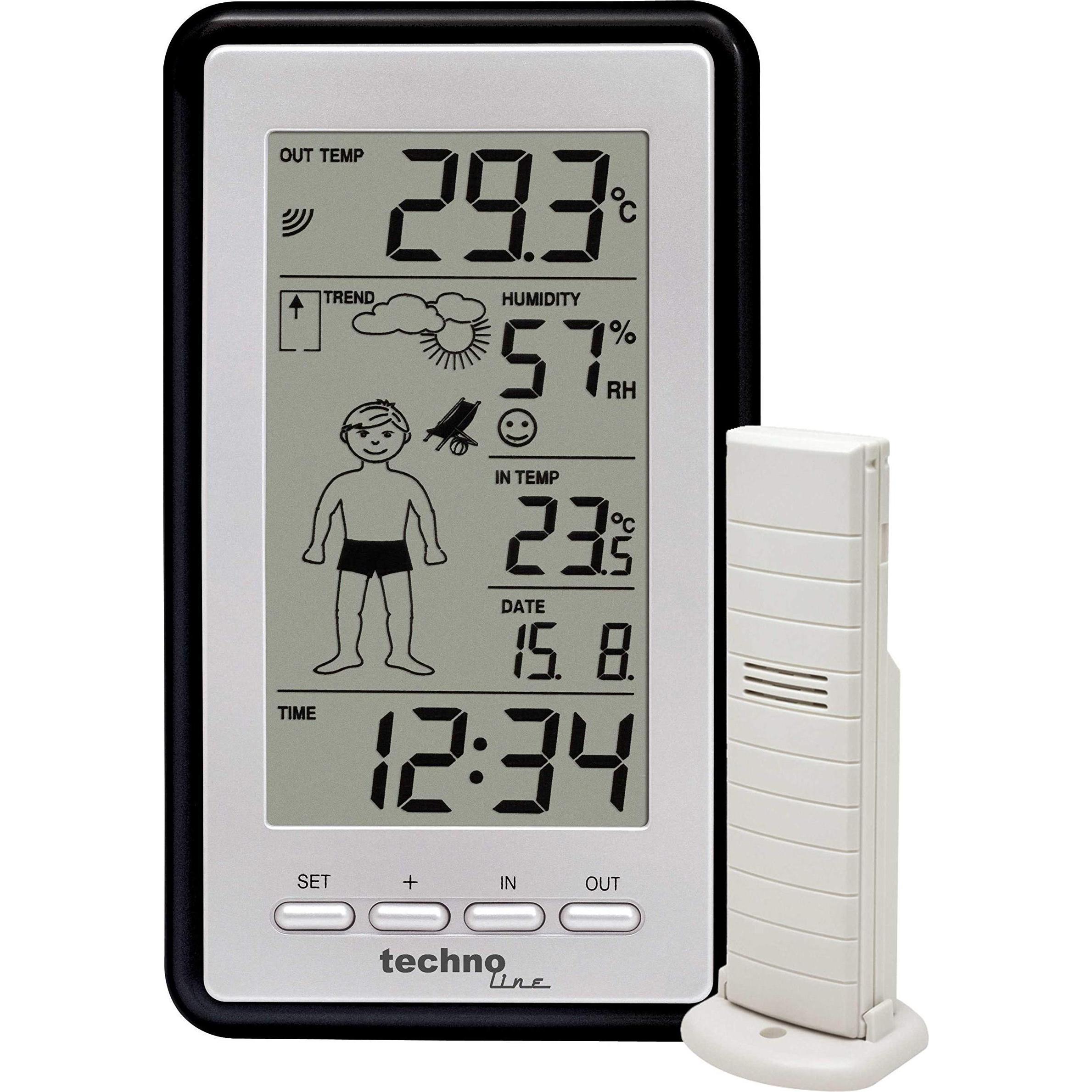 Proficell Ws 9632, Wetterstation, Grau