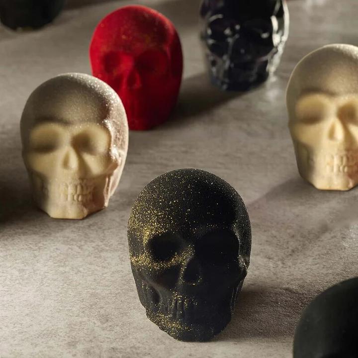 Actual product image Pavoni Silikonform Totenkopf