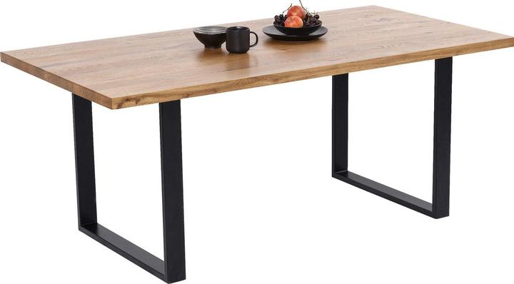 Image du produit Kare Design Table Jackie chêne-noir 160x80
