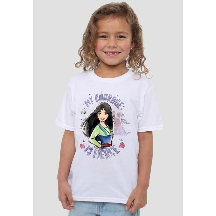 Produktbild Mulan My Courage Is Fierce TShirt (128)