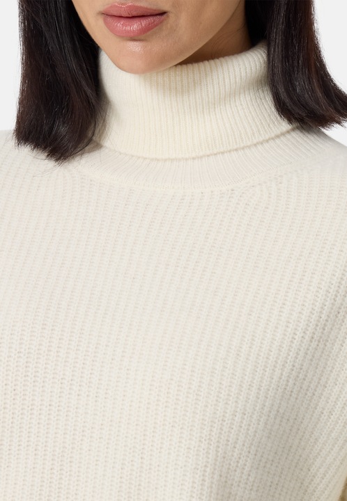 Produktbild Cash-Mere Wolle Kaschmir Oversize Style Rollkragen Pullover (M)