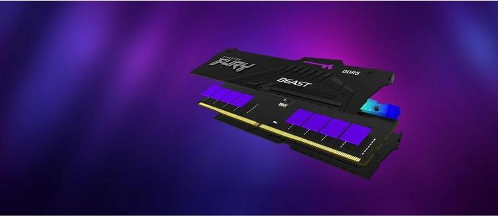 Actual product image Kingston FURY Beast RGB (2 x 16GB, 6000 MHz, DDR5 RAM, DIMM)