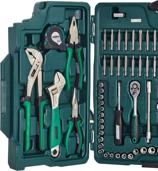 Actual product image Mannesmann Universal tool case M29085 (89 pieces)
