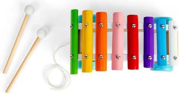 Actual product image Bigjigs Holz-Nachzieh-Xylophon